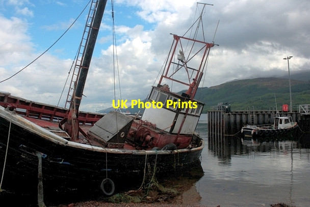 Photo 6"x4" End of Pier, North Corran Corran\/NN0163 c2012