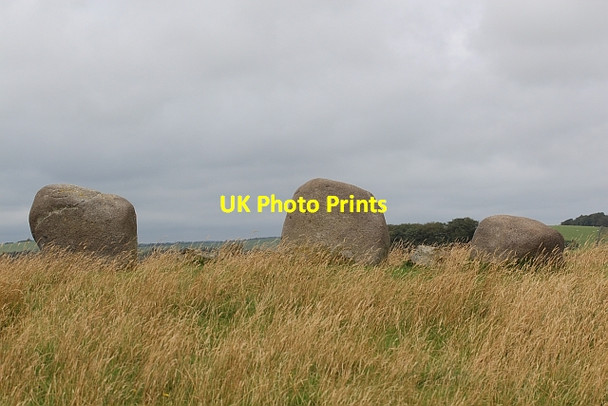 Photo 6"x4" Stone row near the Torhousekie stone circle Spittal\/NX3657 c2012