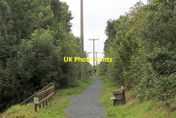 Photo 6"x4" Route of Wigtownshire Railway, Wigtown Wigtown c2012