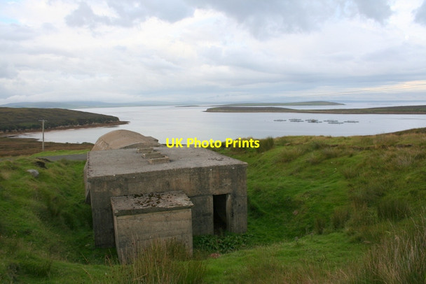 Photo 6"x4" Memento of war on Hoy Lyness c2012
