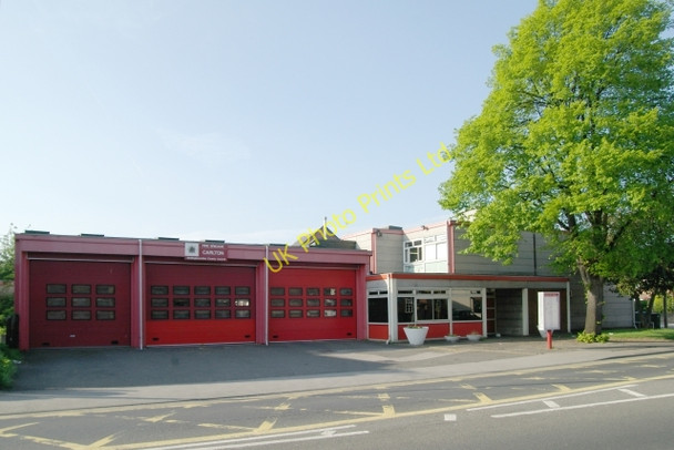 Photo 6"x4" Carlton Fire Station Carlton\/SK6041 c2007