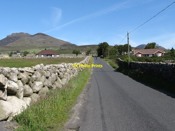 Photo 6"x4" Houses at the upper end of Oldtown Road Annalong c2011