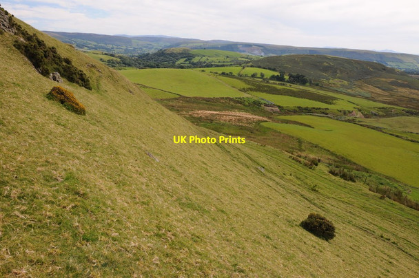 Photo 6"x4" Steep slopes of Gilwern Hill Camnant\/SO0956 c2012