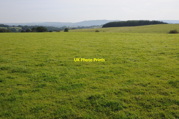 Photo 6"x4" View over the Wye valley Pentre-llwyn-llwyd c2012