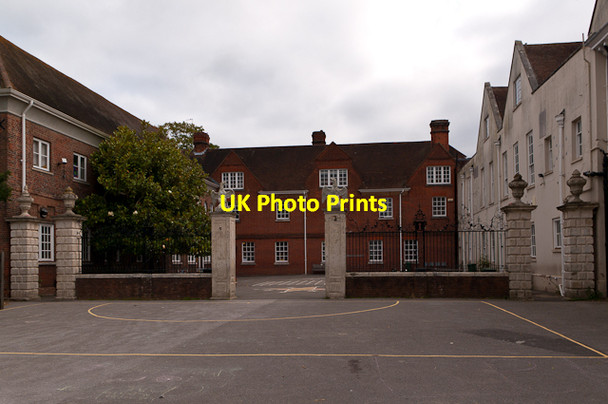 Photo 6"x4" Reigate Priory courtyard  Reigate c2012