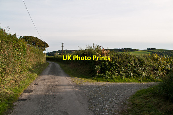 Photo 6"x4" Lane north of Nanteos Moriah c2012