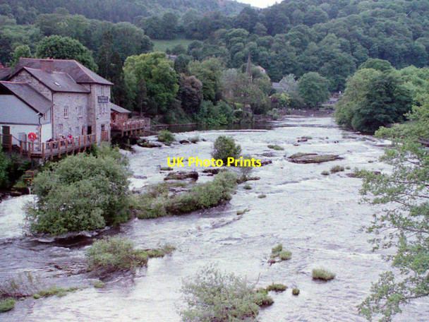 Photo 6"x4" River Dee at Llangollen in 2004 Llangollen c2004