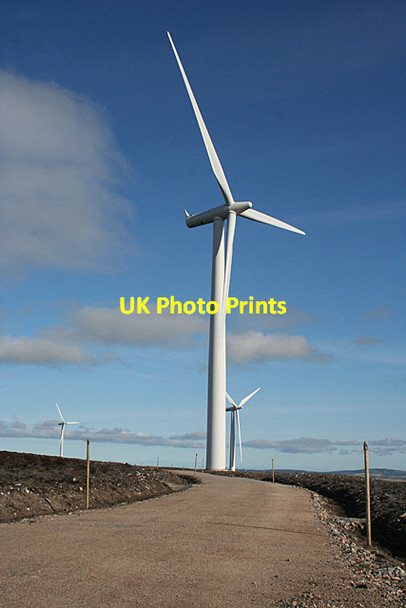 Photo 6"x4" Drummuir Wind Farm Drummuir\/NJ3844 c2012