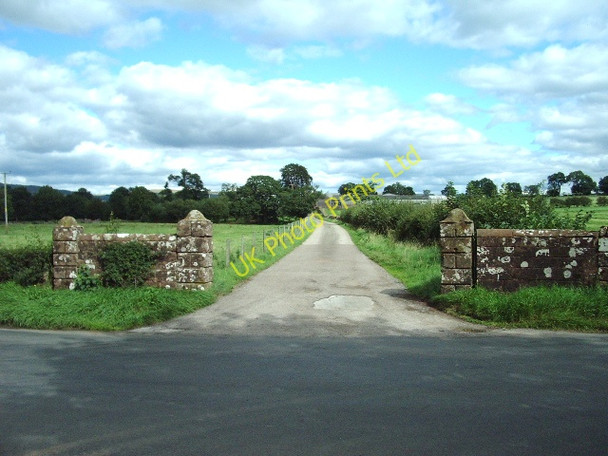 Photo 6"x4" Entrance and Road to Skelcies Great Musgrave c2006