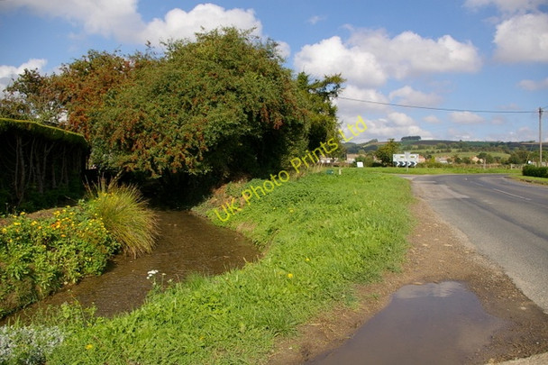 Photo 6"x4" Ditch along B1258 Ebberston Ebberston c2006