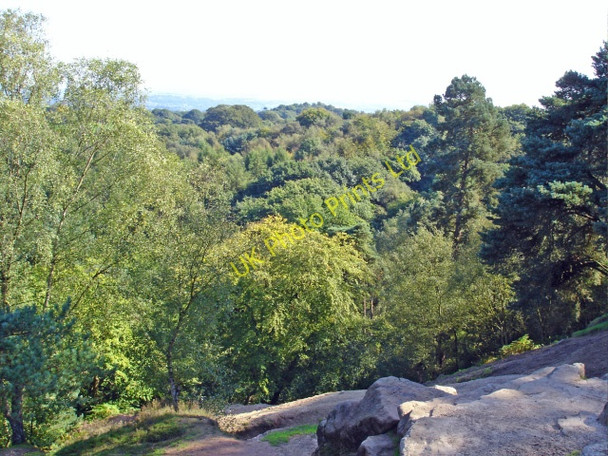 Photo 6"x4" Over Alderley - view from below Stormy Point Alderley Edge\/SJ8478 c2006