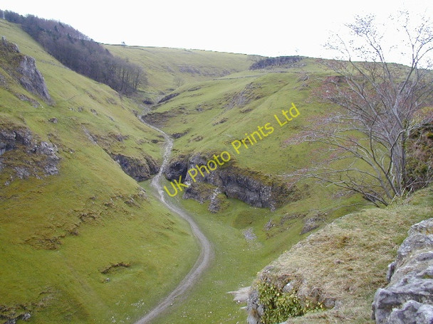 Photo 6"x4" Cave Dale from Peveril Castle Castleton\/SK1582 c2004