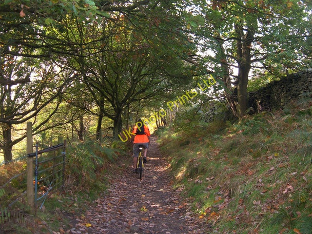 Photo 6"x4" Pennine Bridleway near Birch Vale Cliff\/SK0287 c2006