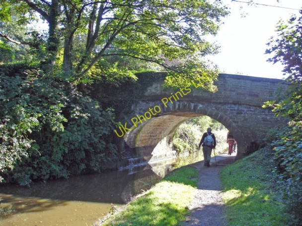 Photo 6"x4" Adlington: Macclesfield Canal at Hibbert's Brow Bridge Adlington\/SJ9180 c2006
