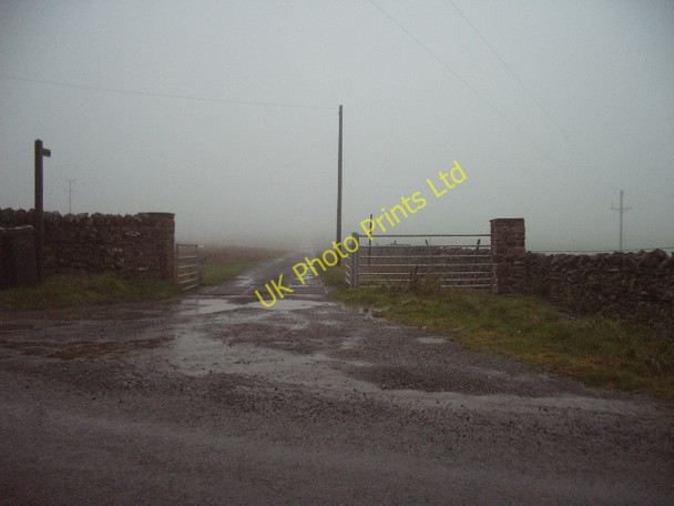 Photo 6"x4" Road to Battle Hill Lartington c2006