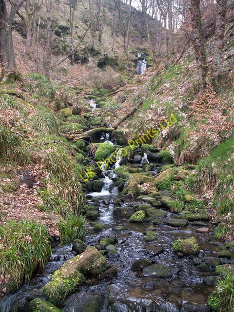 Photo 6"x4" Clough near Gibson Mill, Hardcastle Crags Hebden Bridge c2006
