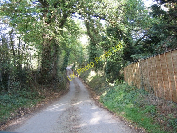 Photo 6"x4" Lane at Town Ditch Caer-Estyn c2006