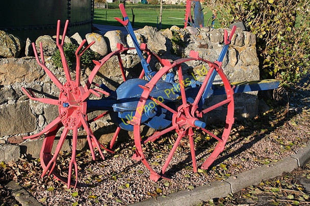 Photo 6"x4" The Potato Digger of days gone by. Kinloss c2006