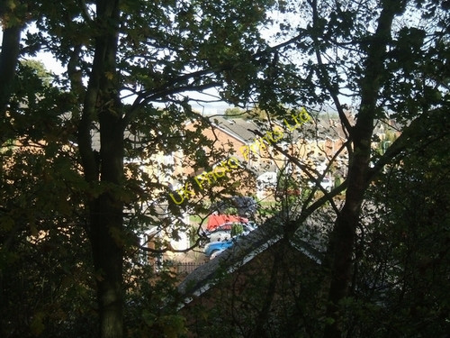 Photo 6"x4" Housing adjacent to the Wyrley Branch Canal Cheslyn Hay c2006