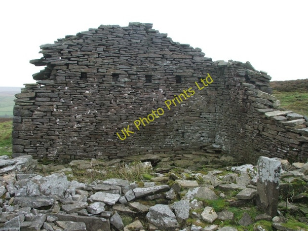 Photo 6"x4" Ruin on Wassett Fell. Newbiggin\/SD9985 c2006