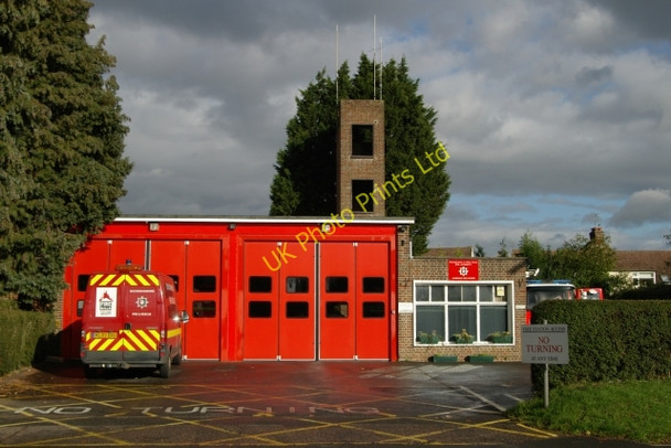 Photo 6"x4" Amersham fire station Amersham c2006