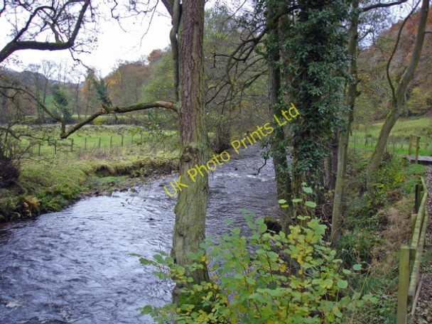 Photo 6"x4" Wincle - River Dane Danebridge c2006