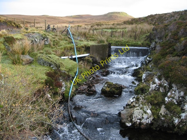Photo 6"x4" Dam on the Voadker Burn Totardor c2006