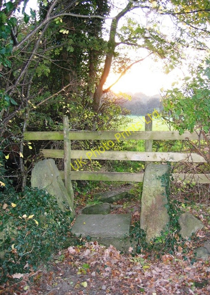 Photo 6"x4" Stone Stile Bridge End\/SJ3157 c2006