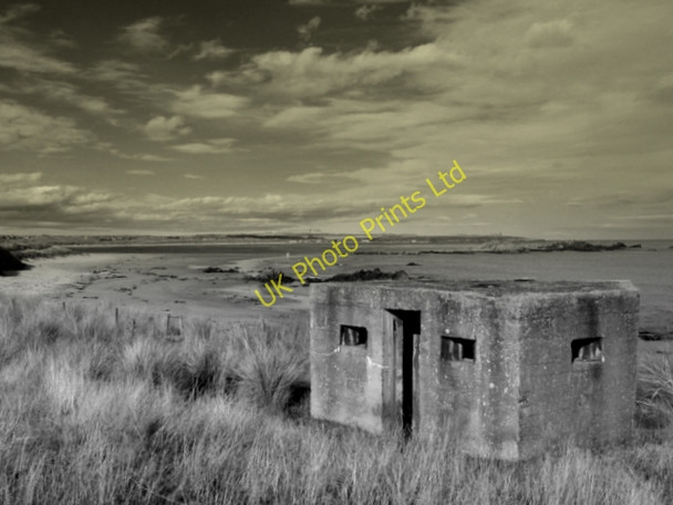 Photo 6"x4" War time pillbox protecting the beach at Cruden Bay Whinnyfold c2005
