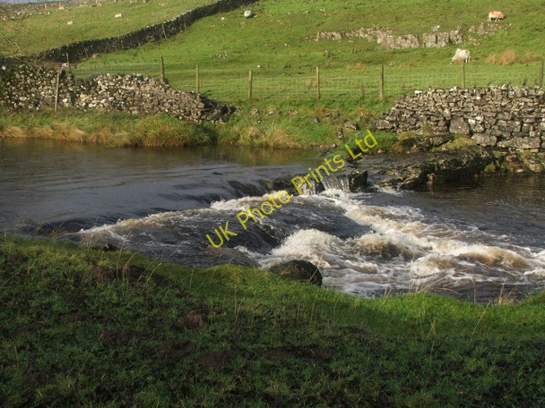 Photo 6"x4" Small Rapid on the Wharfe. Beckermonds c2006