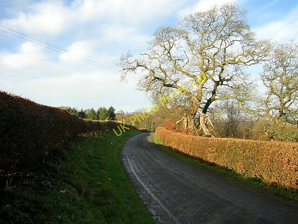 Photo 6"x4" Minor Road at Mill Lands Kirkmichael Mains c2006