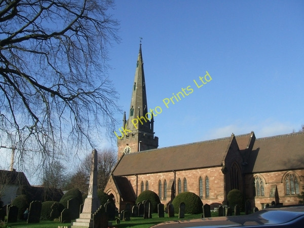 Photo 6"x4" St Benedict Biscop Church Ounsdale c2006