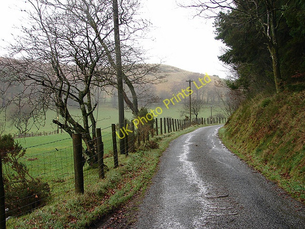 Photo 6"x4" Lane at Blaen y Waun Llanafan c2006