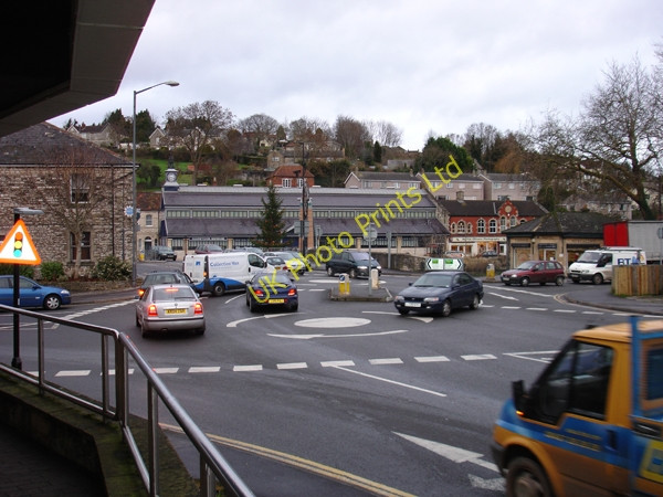 Photo 6"x4" Radstock roundabouts Radstock c2006