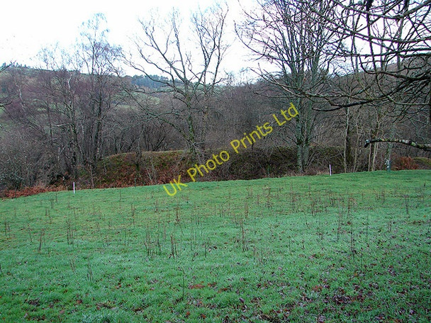 Photo 6"x4" Farmland at Rhyd-yr-onen Glynbrochan c2006