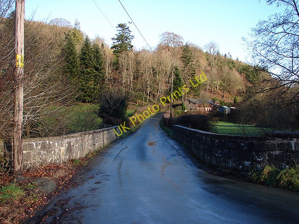 Photo 6"x4" A view across Felindre Bridge Llanidloes c2006