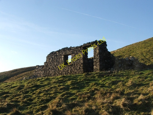 Photo 6"x4" Ruin on High Scar. High Wood\/SD9582 c2006