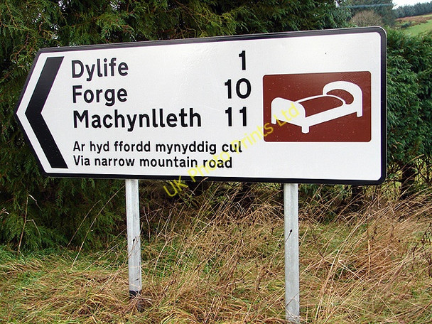Photo 6"x4" Mountain road to Machynlleth Staylittle\/Penffordd-L\u00e2s c2006