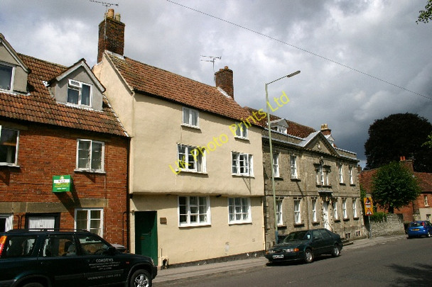 Photo 6"x4" Tudor House & Wren House, Vicarage Street, Warminster Warminster c2005