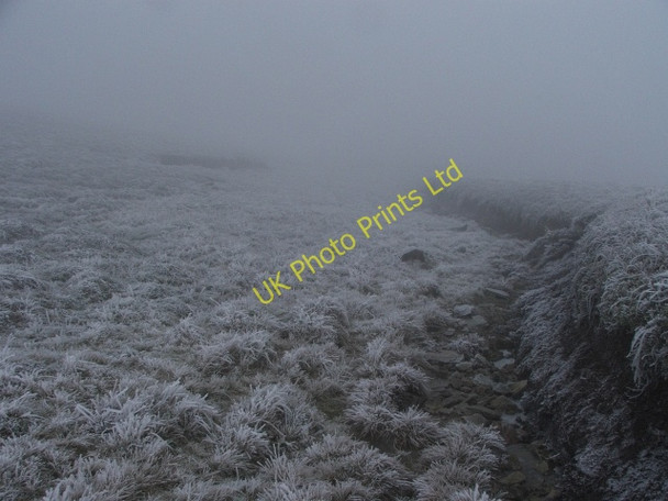 Photo 6"x4" Near Lovely Seat Summit. Muker c2006