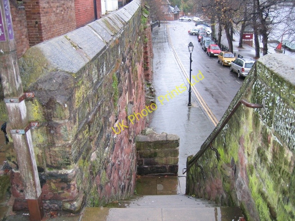 Photo 6"x4" The Recorder's Steps Chester c2006