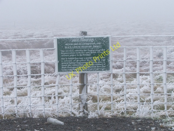 Photo 6"x4" Sign in Laybay on Cliff Gate Road Cotterdale c2006