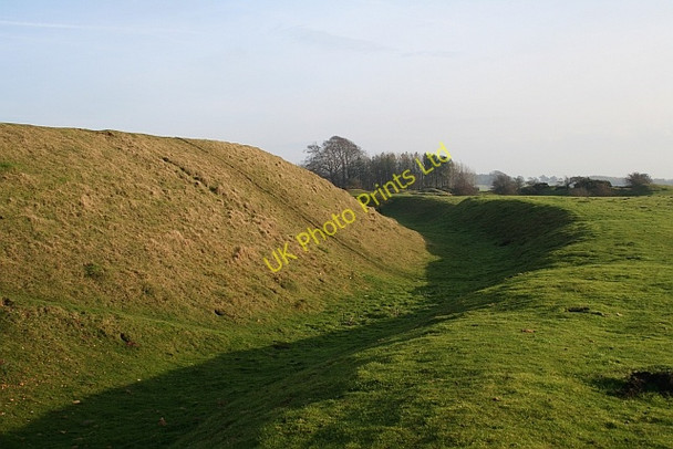 Photo 6"x4" Inner Ditch, Bredon Hill Fort Great Comberton c2006