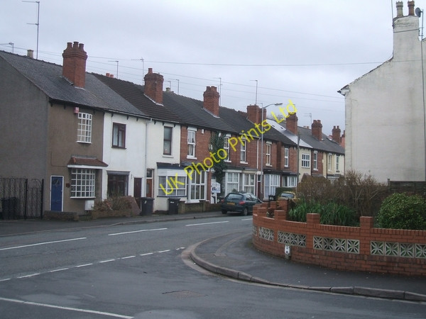 Photo 6"x4" Terraced housing on Aldersley Road Wolverhampton c2006