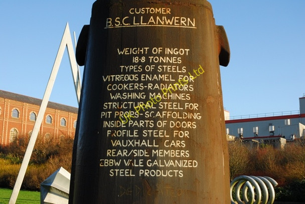 Photo 6"x4" Dowlais Iron Works Merthyr Tydfil c2006