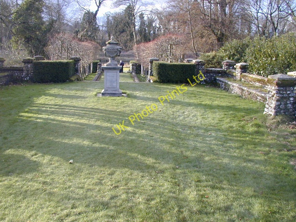 Photo 6"x4" Formal garden Warnford Park Warnford c2004