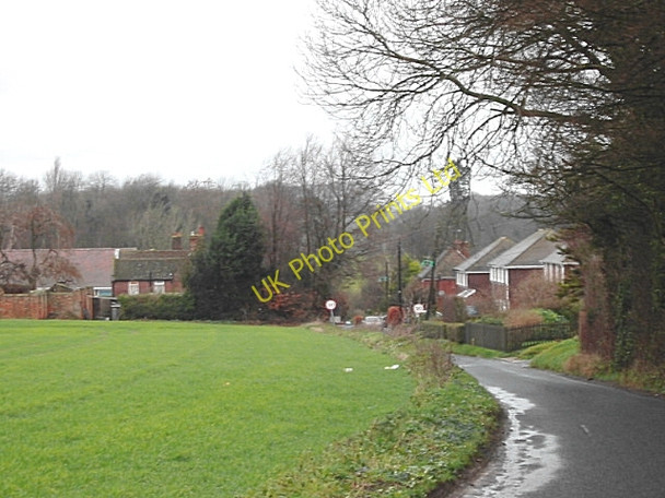 Photo 6"x4" Houses on Mill Lane,  Nonington Chillenden c2007