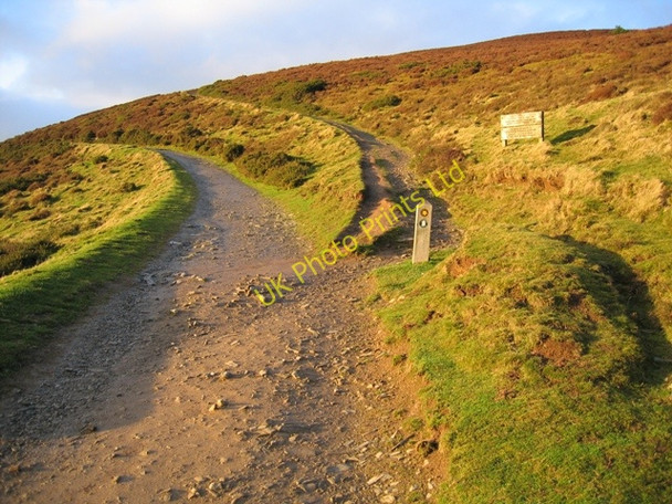 Photo 6"x4" Offas Dyke Path near Bwlch Penbarras Gyrn\/SJ1658 c2007