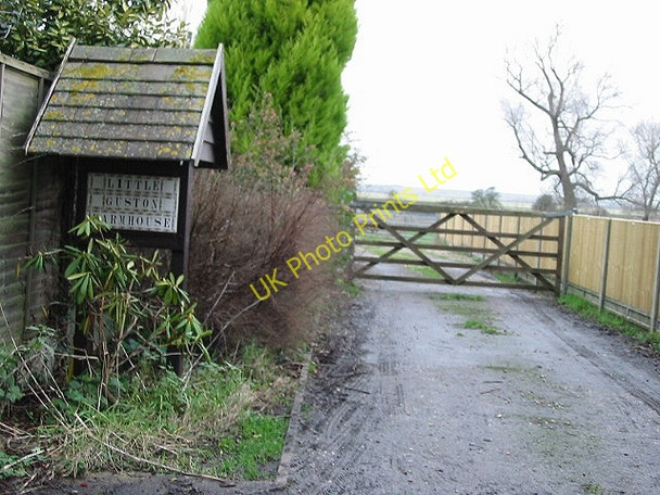 Photo 6"x4" Driveway to Little Guston Farmhouse Cooper Street c2007