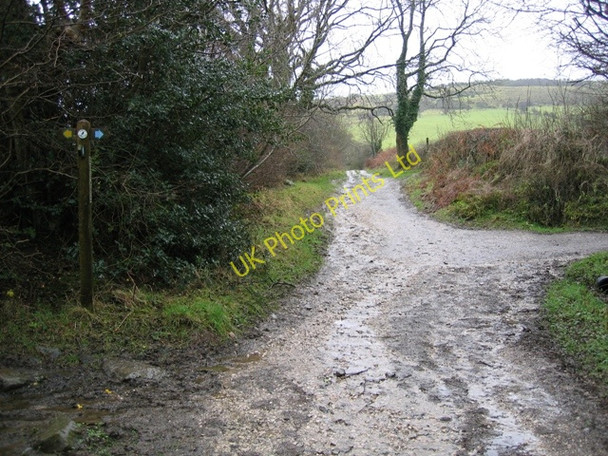 Photo 6"x4" The Clwydian Way\/Taith Clwyd and Ancient Tracks Pentre\/SJ1764 c2007